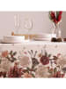 Mint Rugs Tafellaken "Christmas Tinsel" wit/lichtroze