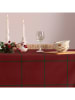 Mint Rugs Obrus "Christmas Windows" w kolorze bordowym