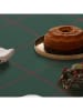 Mint Rugs Obrus "Christmas Windows" w kolorze zielonym