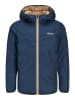 JACK & JONES Junior Doorgestikte jas "Tons" donkerblauw