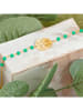MENTHE À L'O Vergulde armband met sierelementen