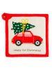 Trendy Kitchen by EXCÉLSA 3-delige Set "Ready for Christmas" crème/rood