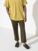 Birkenstock Leren slippers "Boston" bruin
