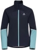 Odlo Laufjacke "Engvik" in Dunkelblau/ Türkis