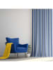 The Wild Hug Gardine in Blau - (L)245 x (B)137 cm