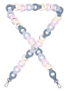 Charm Leder-Umhängeriemen in Bunt - (L)110 x (B)3 cm