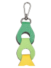 Charm Skórzany pasek ze wzorem do torebki - 110 x 3 cm