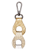 Charm Leder-Umhängeriemen in Gold - (L)110 x (B)3 cm