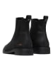 TOMS Leren chelseaboots zwart