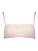 LASCANA Bustier in Creme/ Rosa