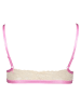 LASCANA Bustier in Creme/ Rosa
