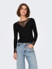 JDY Longsleeve in Schwarz