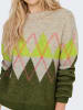 JDY Pullover in Beige/ Khaki