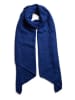 Pieces Schal in Dunkelblau - (L)210 x (B)50 cm