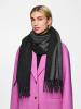 Pieces Schal in Schwarz - (L)190 x (B)65cm