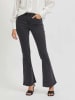 Vila Jeans - Flared fit - in Anthrazit