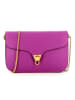 COCCINELLE Leren schoudertas paars - (B)23,5 - (H)15 - (D)5 cm