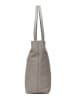 COCCINELLE Leren schoudertas grijs - (B)45 x (H)32 x (D)14 cm