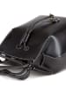 COCCINELLE Leder-Schultertasche in Schwarz - (B)14 x (H)19 x (T)12 cm