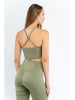 Stronger Sportbeha "Glossy" groen