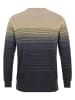 CASAMODA Pullover in Dunkelblau/ Beige