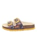 superfit Slippers antraciet/oranje
