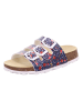 superfit Pantoletten in Blau/ Rot