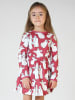 Småfolk Longsleeve "Gespenster" in Rot/ Weiß