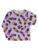 Småfolk Longsleeve "Fledermäuse" in Lila/ Bunt