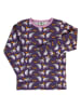 Småfolk Longsleeve "Dachse & Eichhörnchen" in Lila