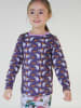 Småfolk Longsleeve "Dachse & Eichhörnchen" in Lila