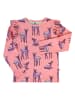 Småfolk Longsleeve "Rehe" in Rosa/ Lila
