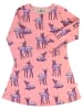 Småfolk Kleid "Rehe" in Rosa/ Lila