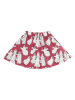Småfolk Rok "Spook" rood/wit