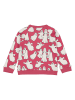 Småfolk Sweatshirt "Gespenster" in Rot/ Weiß