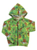Småfolk Sweatvest "Beren" groen/bruin