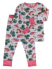 Småfolk Pyjama in Lila/ Bunt