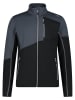 CMP Fleecejacke in Anthrazit/ Schwarz