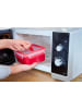 Emsa Mikrowellendosen "Clip & Micro" in Rot - 1,3 l