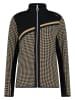 CMP Fleecejacke in Beige/ Schwarz