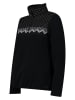CMP Fleecepullover in Schwarz