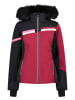 CMP Ski-/ Snowboardjacke in Rot/ Schwarz