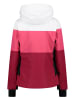 CMP Ski-/ Snowboardjacke in Weiß/ Pink/ Rot