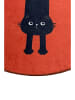 Colourful Cotton Badvorleger "Comfort" in Rot/ Schwarz