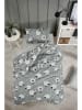 Colourful Cotton Beddengoedset "Lamb" lichtgrijs/wit/zwart