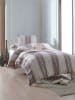 Colourful Cotton Beddengoedset "Lima" bruin/beige