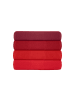 Colourful Cotton 2-delige set: renforcé kussenhoezen bordeaux