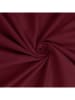 Colourful Cotton 2-delige set: renforcé kussenhoezen bordeaux