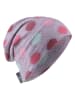 Sterntaler Beanie "Bloemen" paars