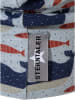 Sterntaler Beanie "Wale" in Hellblau/ Dunkelblau